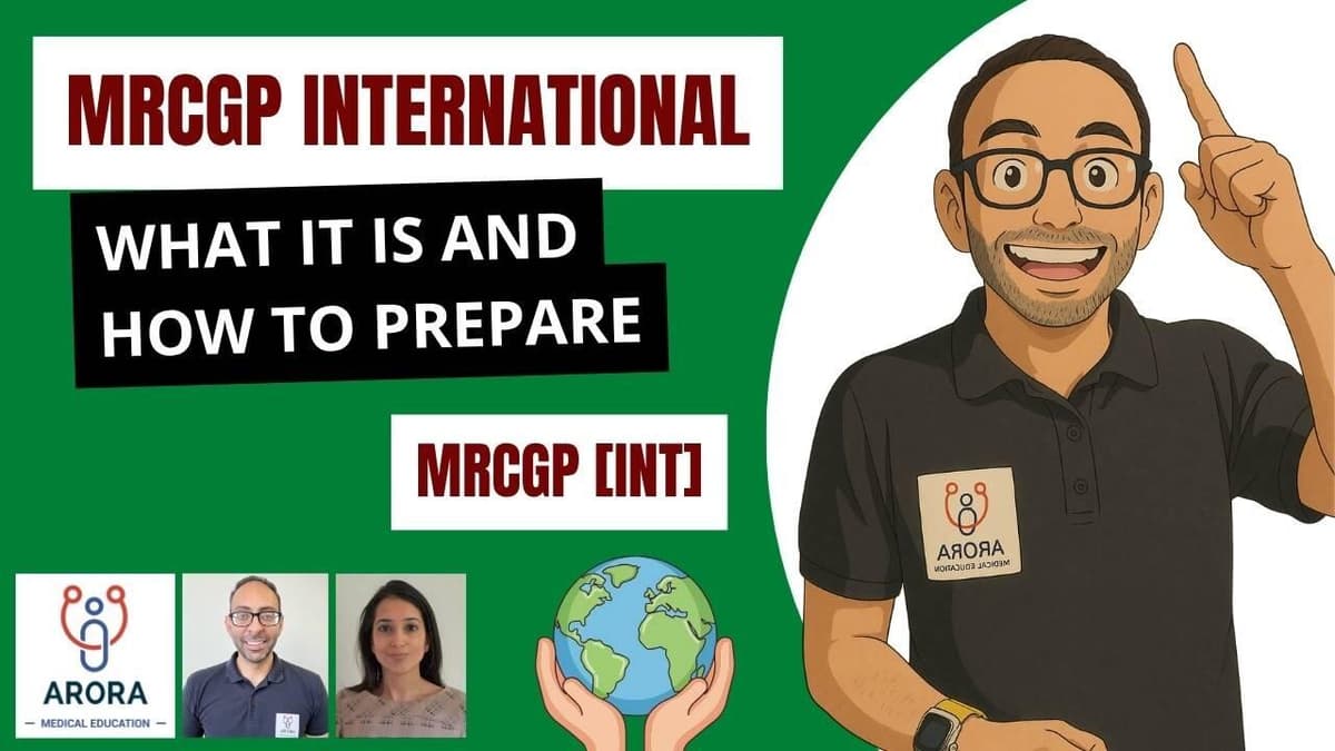 MRCGP International: What it is and How to Prepare