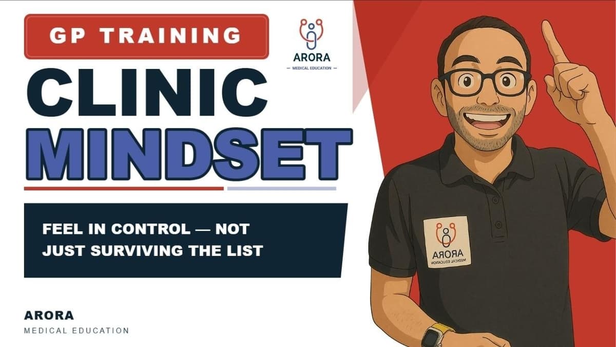 How Mindset can Influence your Clinic in GP Training