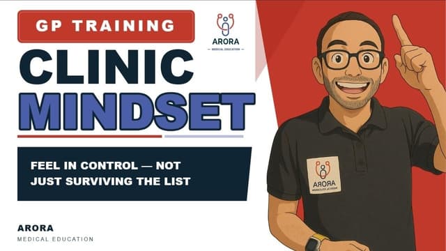 How Mindset can Influence your Clinic in GP Training