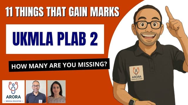 11 Practical Ways to Pass the UKMLA PLAB 2 Exam