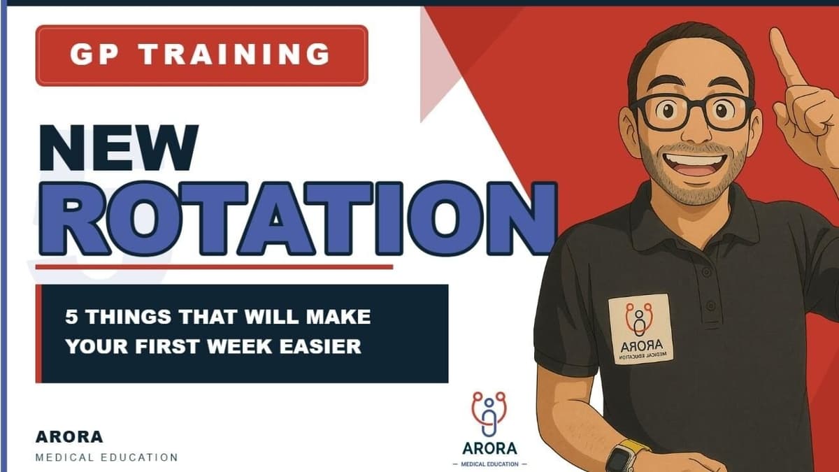 New GP Trainee Rotation: 5 things you must consider