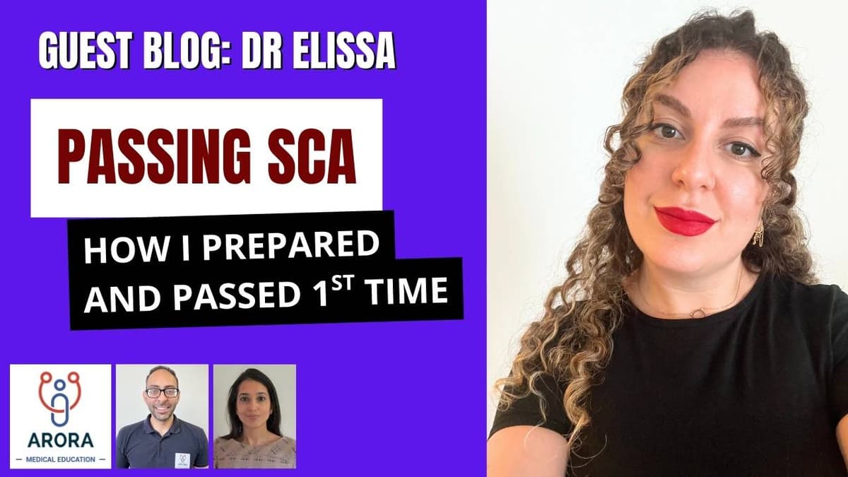 How I passed my MRCGP SCA exam first time – Dr Elissa Abi-Raad