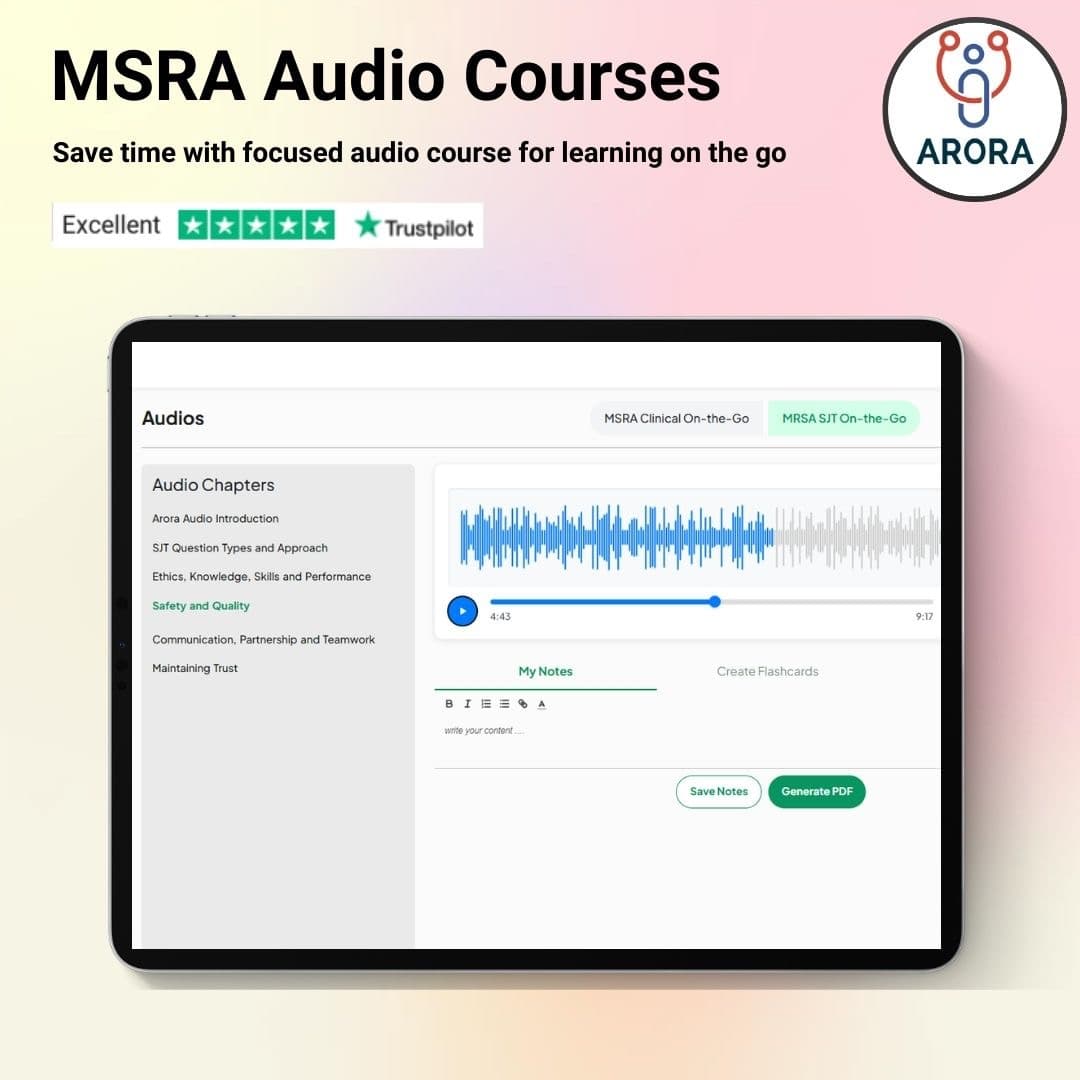 MSRA Preparation Course | Revision taught by ex MSRA Question Writer
