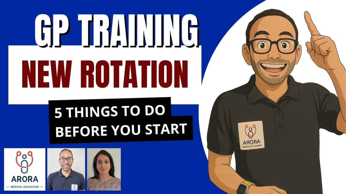New GP Trainee Rotation: 5 things you must consider