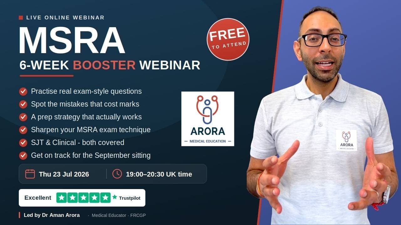 MSRA '6 Week Booster' Webinar | Free