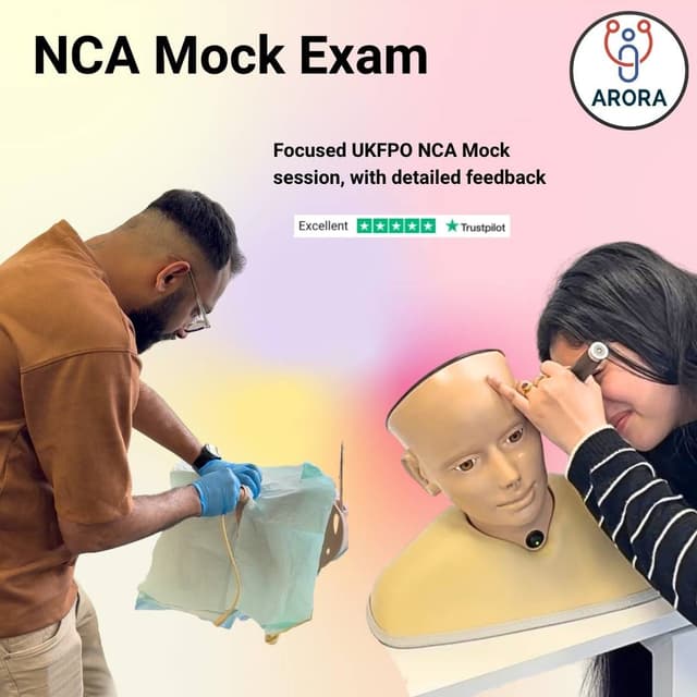 UKFPO NCA Mini Mock Exam Session (2 hours)